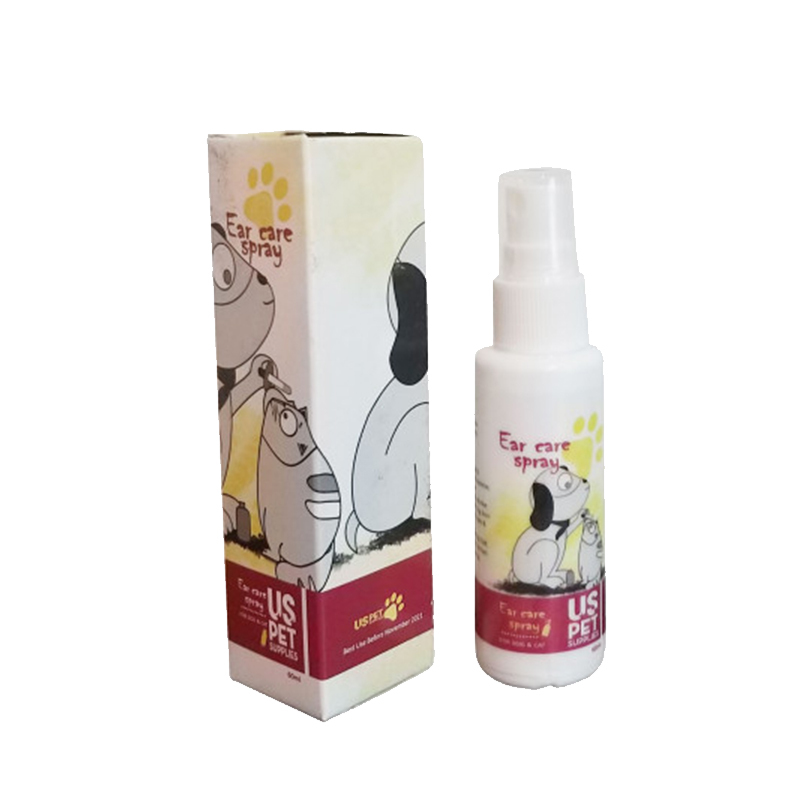  عکس بسته بندی اسپری محافظ گوش یو اس پت مدل Ear Care حجم 60 میلی‌لیتر 