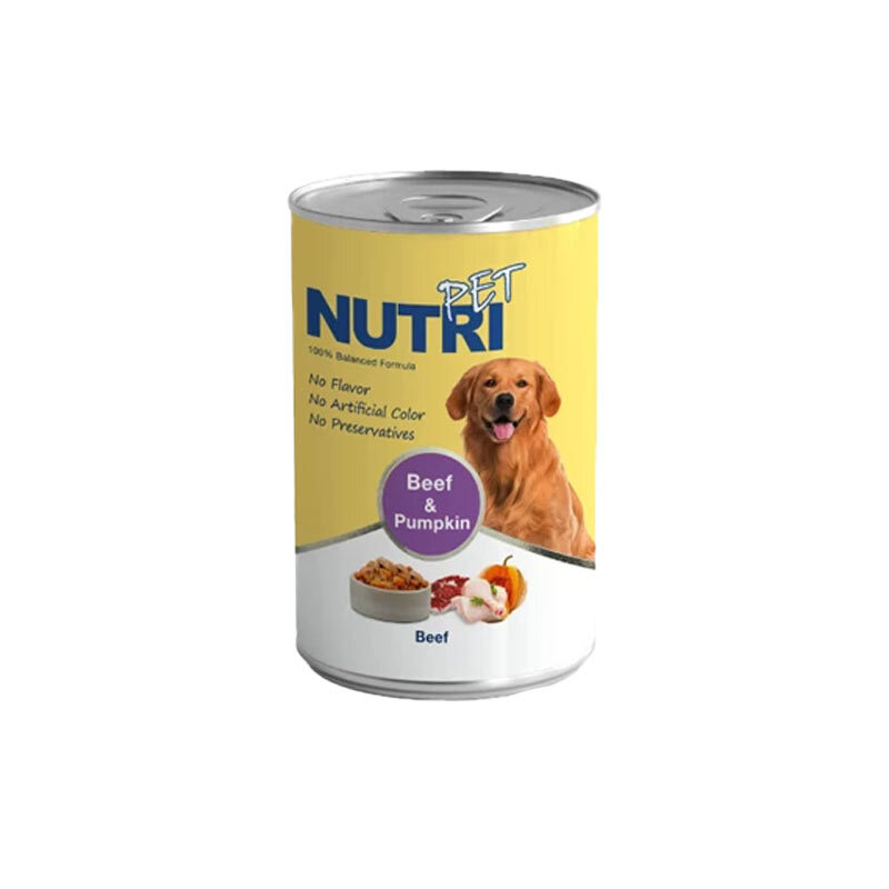  تصویر 4 بسته کنسرو غذای سگ نوتری مدل Nutri Pack وزن 425 گرم مجموعه 4 عددی 