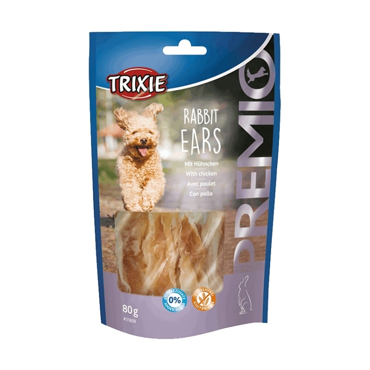 عکس محصول تشویقی سگ تریکسی با طعم گوشت Trixie Happy Stripes وزن 500 گرم