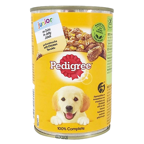 pedigree dog food in jelly