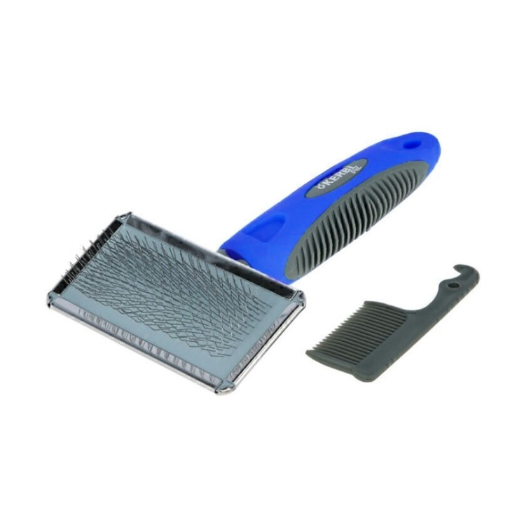 تصویر برس سگ یک طرفه کربل Kerbl Soft Wire Comb سایز S