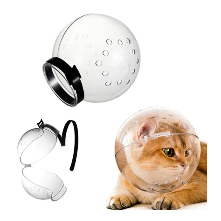 تصویر 1 حباب محافظ گربه Protective Grooming Mask