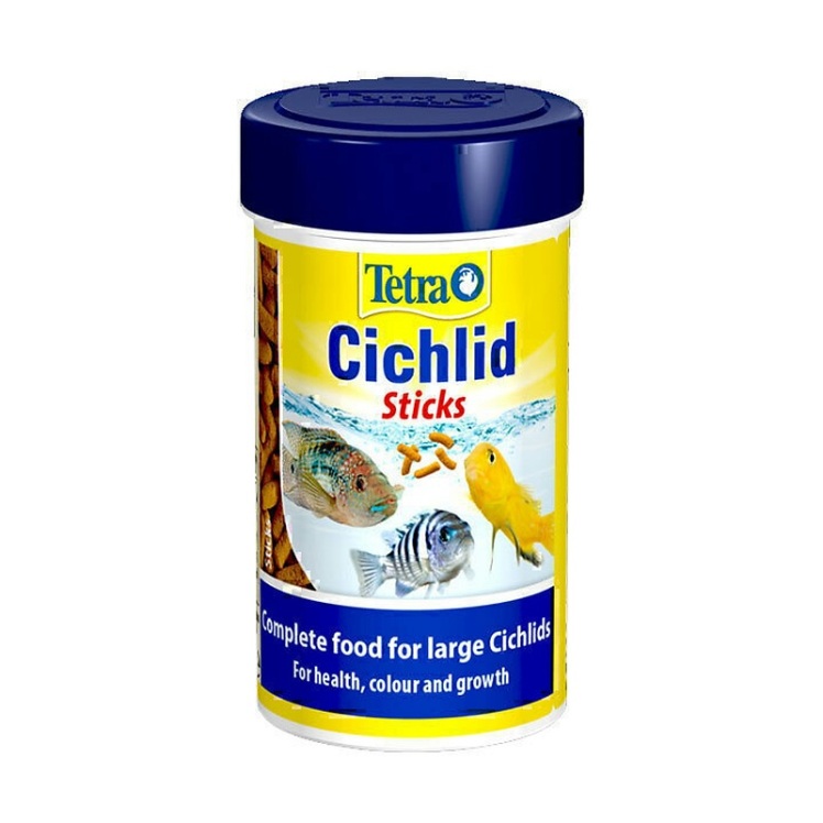 تصویر 2 غذای استیکی ماهی سیچلاید تترا Tetra Cichlid Sticks حجم 250 میلی لیتر