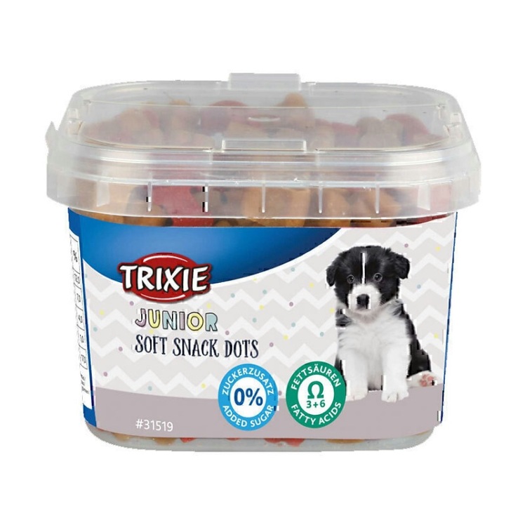 تصویر 2 تشویقی سگ تریکسی Trixie Junior Soft Snack Dots وزن 140 گرم