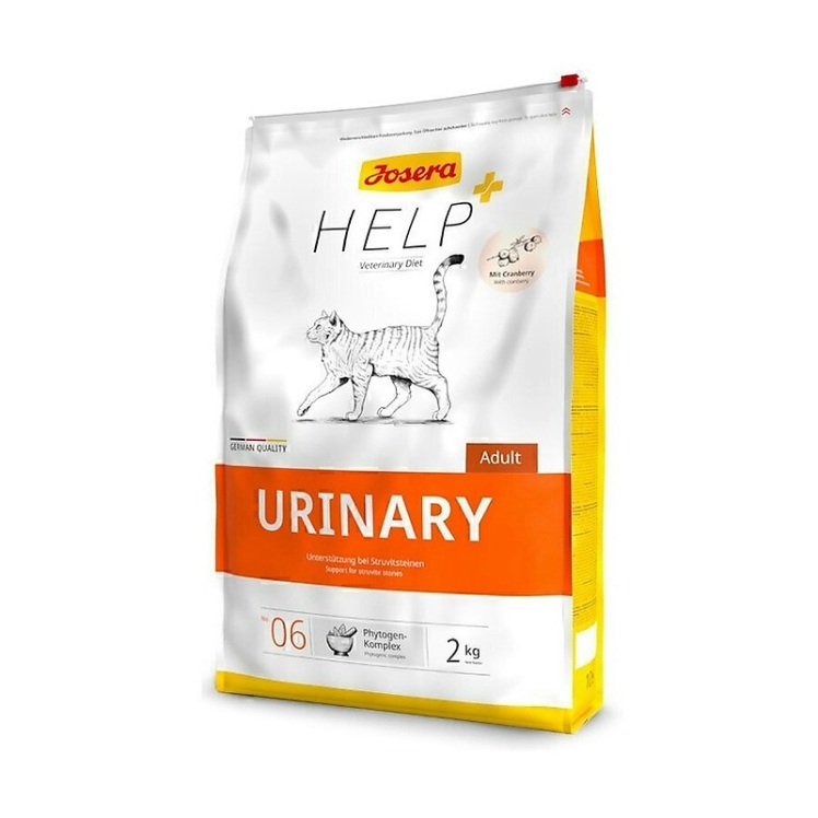 تصویر بسته بندی غذای خشک درمانی گربه جوسرا Josera Help Urinary وزن 2 کیلوگرم
