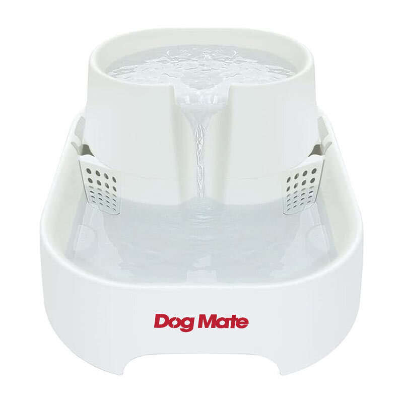  عکس از بالا آبخوری سگ و گربه داگ میت Dog Mate Pet Water Fountain حجم 6 لیتر 
