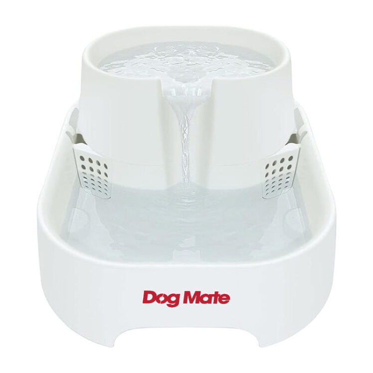عکس از بالا آبخوری سگ و گربه داگ میت Dog Mate Pet Water Fountain حجم 6 لیتر