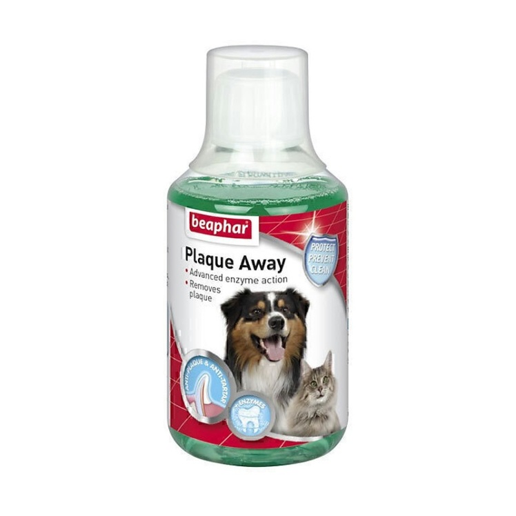 تصویر 2 محلول دهان شویه خوراکی سگ و گربه بیفار Beaphar Dog & Cat Plaque Away حجم 250 میلی لیتر