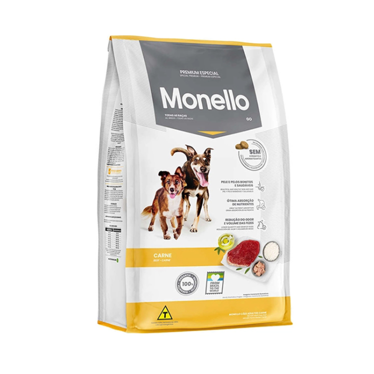 تصویر غذای خشک سگ مونلو Monello Go Adult Dog وزن 15 کیلوگرم