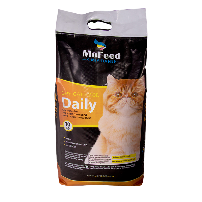  غذای خشک گربه مفید مدل Daily وزن 10 کیلوگرم 
