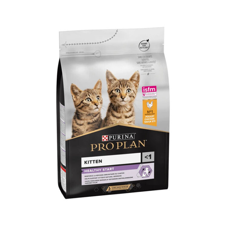 تصویر غذای خشک بچه گربه پروپلن با طعم مرغ ProPlan Kitten Chicken وزن 1.5 کیلوگرم