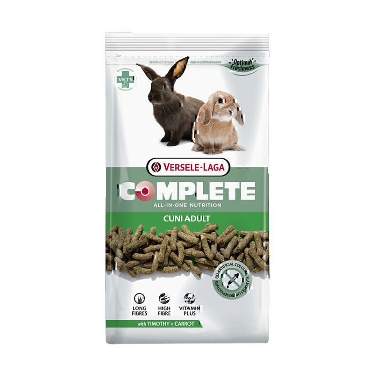 تصویر محتویات خوراک کامل خرگوش بالغ ورسله لاگا Versele-Laga Complete Cuni Adult Food وزن 1.75 کیلوگرم