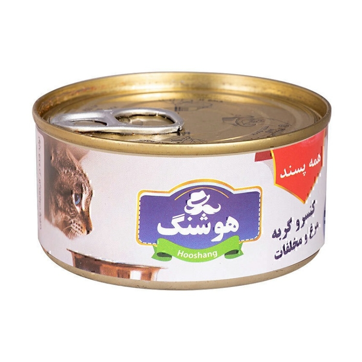 تصویر 2 کنسرو غذای گربه هوشنگ پتچی Petchi Chicken & Other وزن 120 گرم