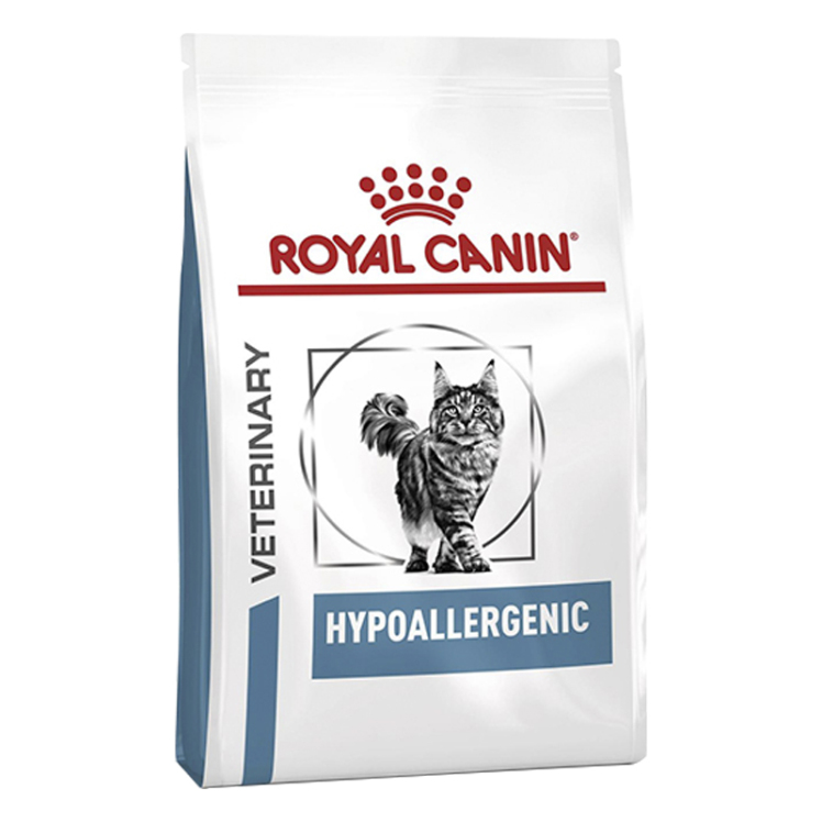 عکس بسته بندی غذای خشک گربه ضد حساسیت رویال کنین مدل Royal Canin Hypoallergenic وزن 1.5 کیلوگرم