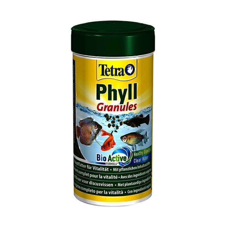 تصویر 2 غذای گرانول گیاهی تترا Tetra Phylls Granules حجم 250 میلی لیتر