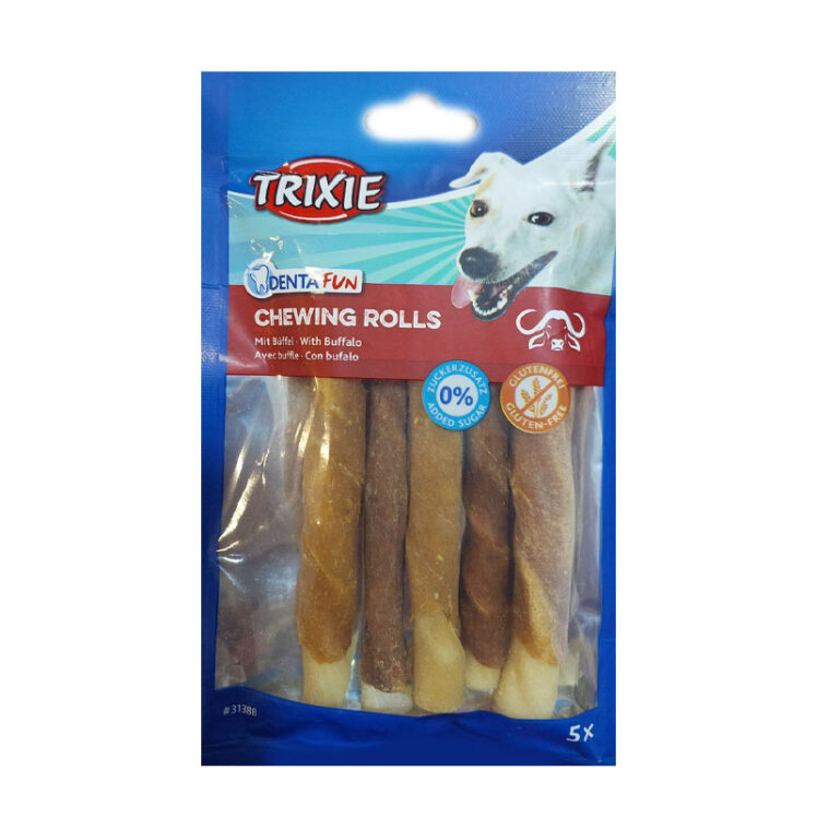 تصویر تشویقی سگ دنتال با طعم بوفالو تریکسی Trixie