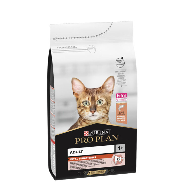 تصویر غذای خشک ویتال فانکشن گربه پروپلن با طعم سالمون Proplan Vital Functions وزن 3 کیلوگرم