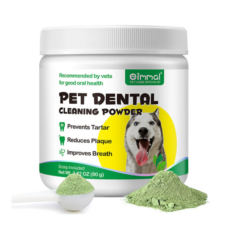 تصویر پودر تمیزکننده دندان سگ اویمال 