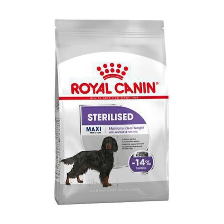 تصویر ویژگی‌های غذای خشک سگ عقیم شده رویال کنین Royal Canin Maxi Sterilised وزن 3 کیلوگرم