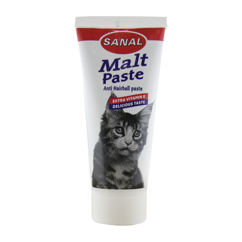  خمیر مالت گربه سانال Sanal Anti Hairball Paste وزن 100 گرم 