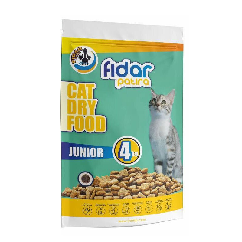  تصویر غذای خشک بچه گربه فیدار مدل Junior وزن 4 کیلوگرم 
