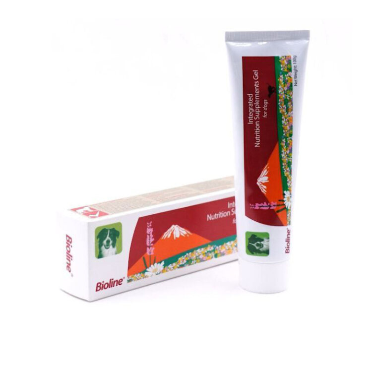 تصویر خمیر مکمل غذایی سگ بایولاین Bioline Integrated Nutrition Supplements Gel For Dogs وزن ۱۰۰ گرم