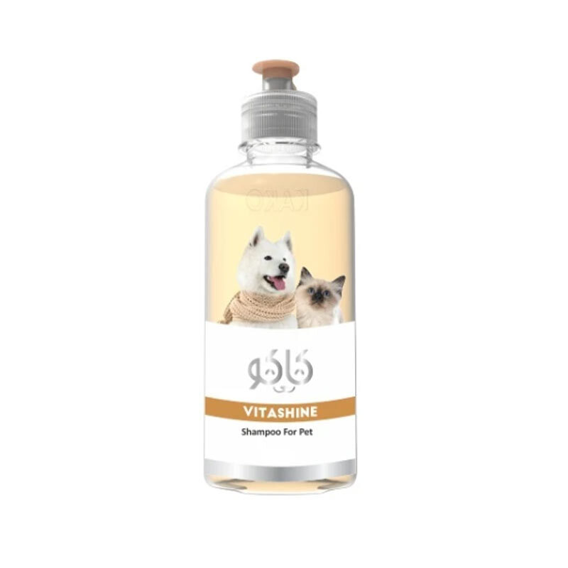  تصویر شامپو سگ و گربه کاکو ویتامینه و پروتئینه Kako Vitashine Shampoo For Dog & Cat حجم 800 میلی لیتر 