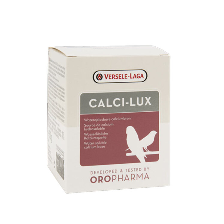 تصویر مکمل غذایی کلسیم پرندگان ورسله‌ لاگا Versele-Laga Calci-Lux وزن 500 گرم