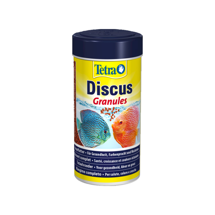عکس قوطی غذای مخصوص ماهی دیسکس تترا Tetra Discus Granules حجم 1 لیتر