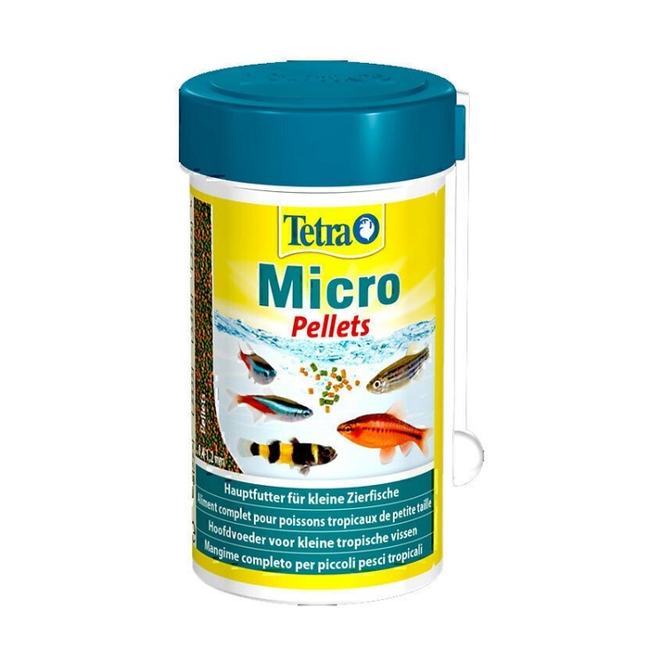 تصویر 2 غذای پلت ماهی های کوچک تترا Tetra Micro Pellets حجم 100 میلی لیتر