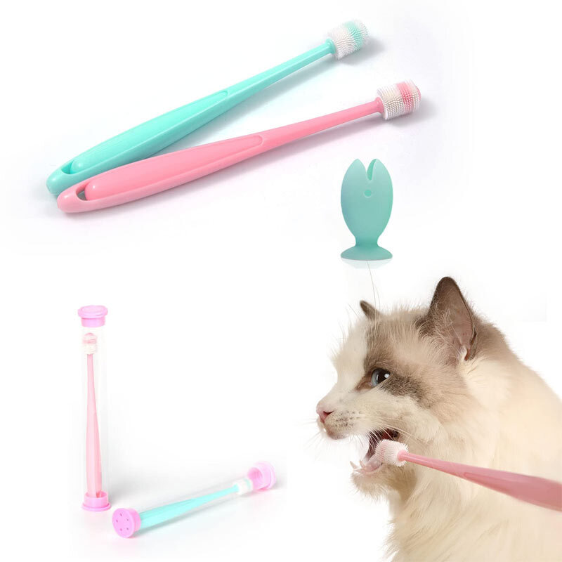  تصویر لایف استایل مسواک 360 درجه سگ و گربه ول Well 360 Toothbrush 