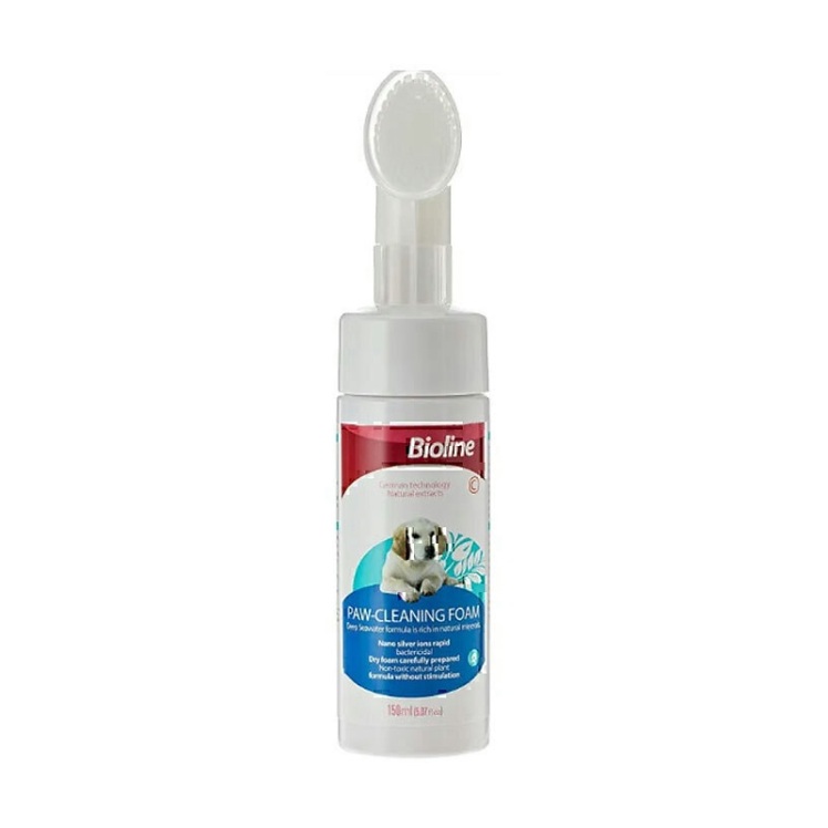 تصویر 2 فوم شستشو پنجه سگ بایولاین Bioline Paw-Cleaning Foam
