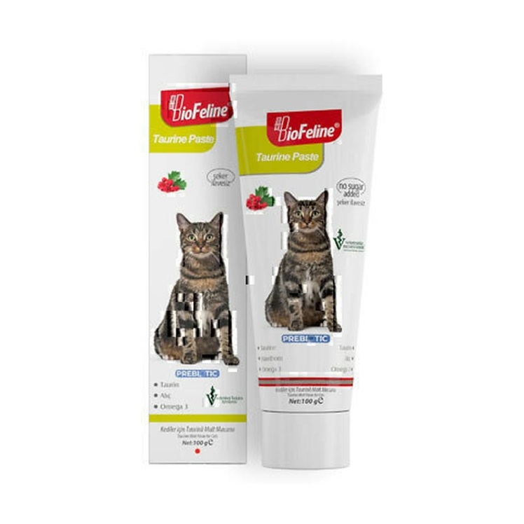 تصویر محصول خمیر تائورین گربه بیوفلاین BioFeline Taurine Paste وزن 100 گرم