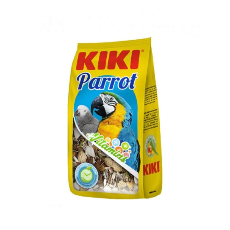 تصویر خوراک مخصوص طوطی کیکی Kiki Parrots Vitamin plus وزن 1.6 کیلوگرم 