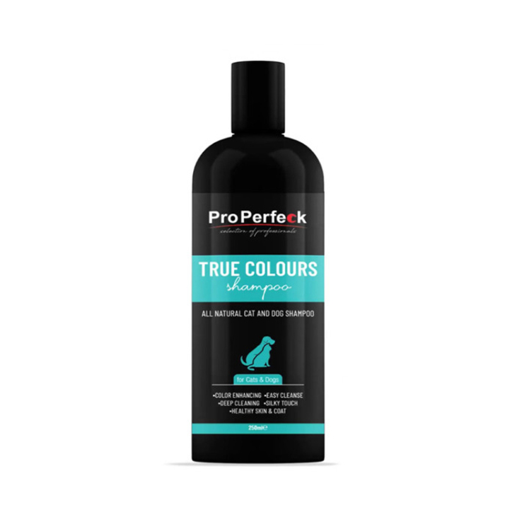 تصویر شامپو سگ و گربه تثبیت کننده رنگ پروپرفک ProPerfeck True Colours Shampoo حجم 250 میلی لیتر