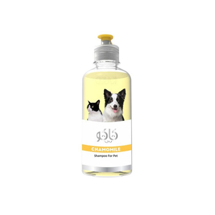 عکس شامپو سگ و گربه کاکو با عصاره بابونه Kako Chamomile Shampoo For Pet حجم 300 میلیلیتر