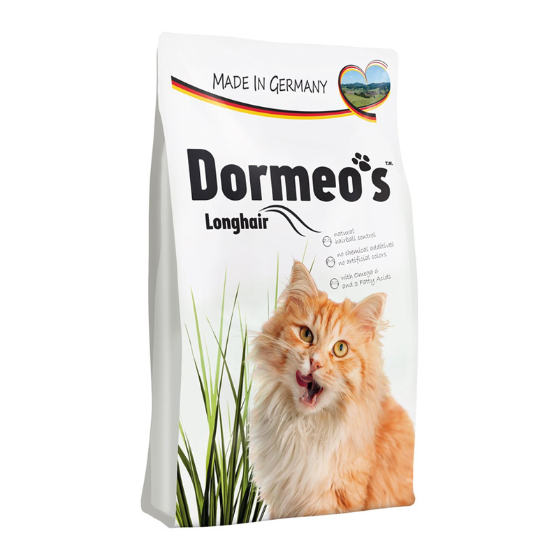  عکس بسته بندی غذای خشک گربه هپی کت مدل Dormeo وزن 10 کیلوگرم 