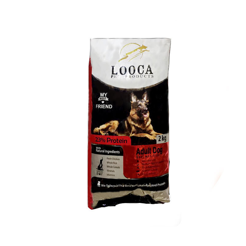  تصویر غذای خشک سگ لوکا مدل Adult Beef & Rice وزن2 کیلوگرم 