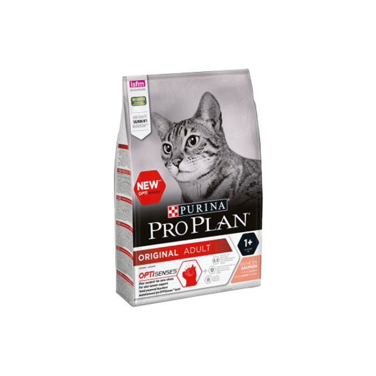 غذای خشک گربه با طعم سالمون پروپلن ProPlan Adult Salmon وزن 1.5 کیلوگرم