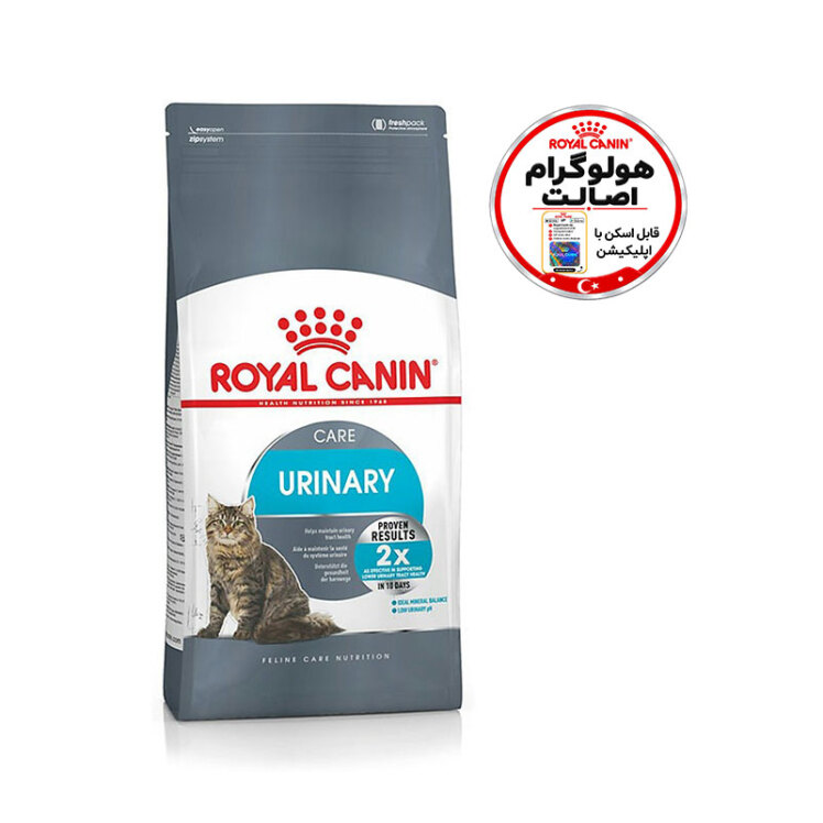 عکس دانه غذای خشک گربه رویال کنین مدل Urinary Care وزن 2 کیلوگرم