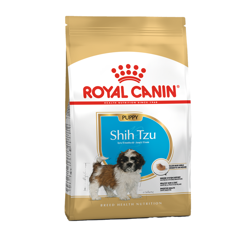  غذای خشک توله سگ شیتزو رویال کنین Royal Canin shih Tzu Puppy وزن 1.5 کیلوگرم 