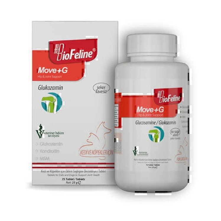 تصویر محصول قرص تقویت کننده مفاصل بیوفلاین BioFeline Move+G Tablet بسته 75 عددی