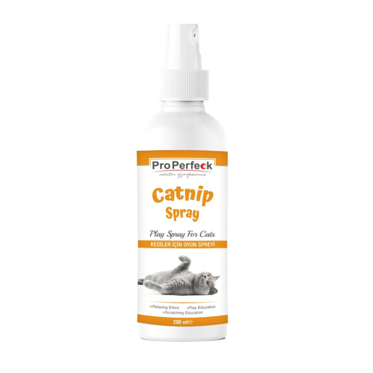 تصویر اسپری کت نیپ گربه پروپرفک Pro Perfeck Catnip Spray حجم 200 میلی لیتر
