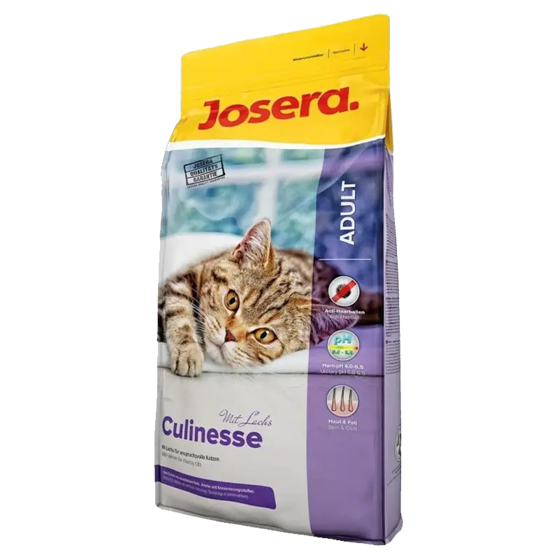  عکس بسته بندی غذای خشک گربه جوسرا مدل CULINESSE وزن 400 گرم 