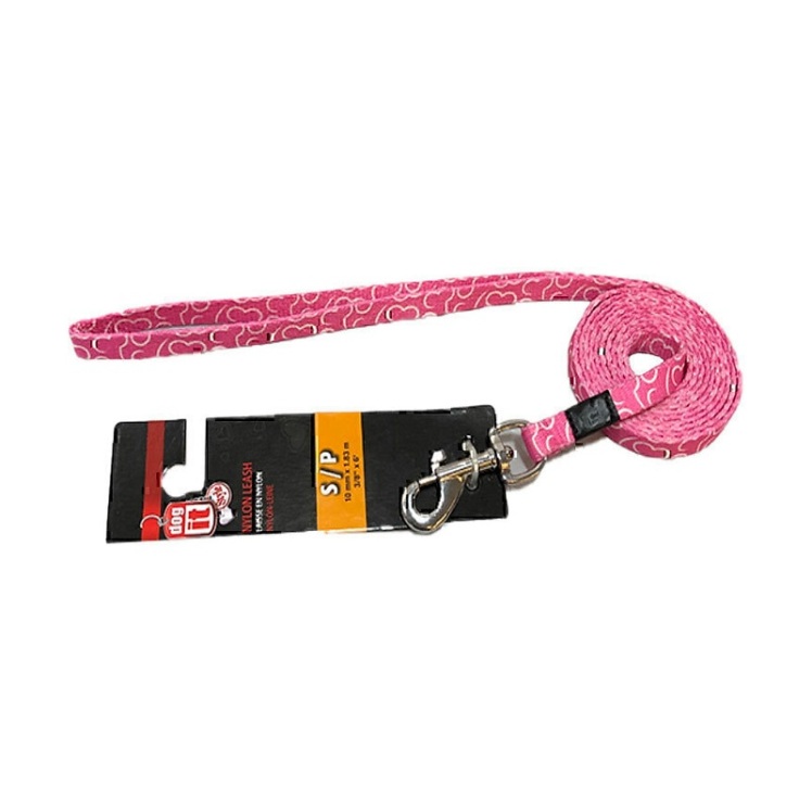 عکس لید سگ هاگن Hagen Dogit Leash سایز S راه راه آبی و سفیذ
