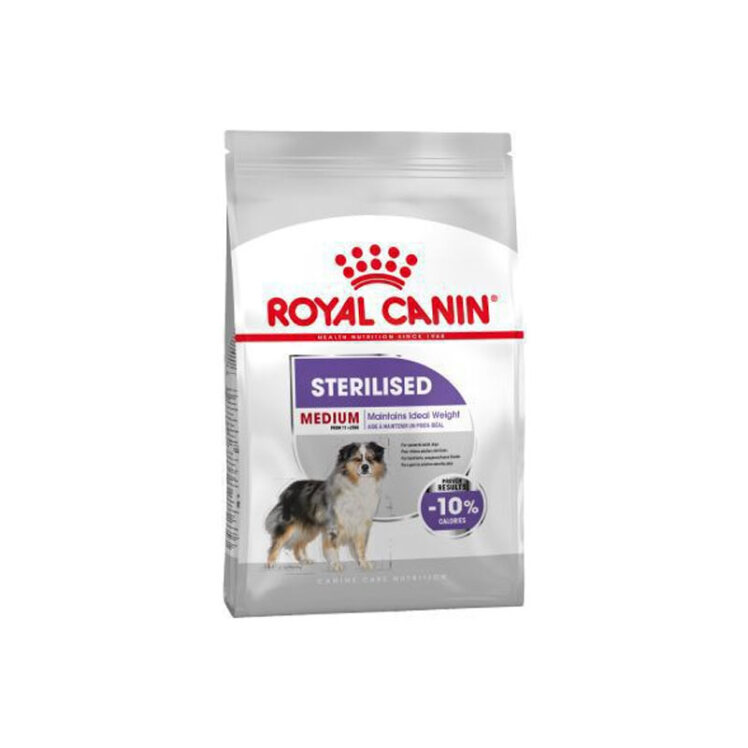 تصویر غذای خشک سگ عقیم شده رویال کنین Royal Canin Medium Sterilised وزن 3 کیلوگرم