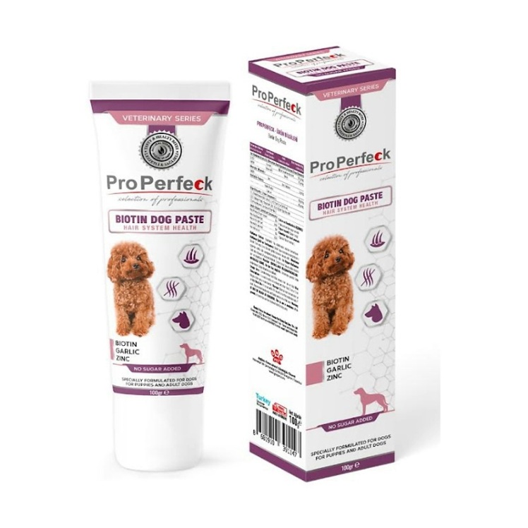 تصویر محصول خمیر بیوتین سگ پروپرفک ProPerfeck Biotin Dog Paste وزن 100 گرم