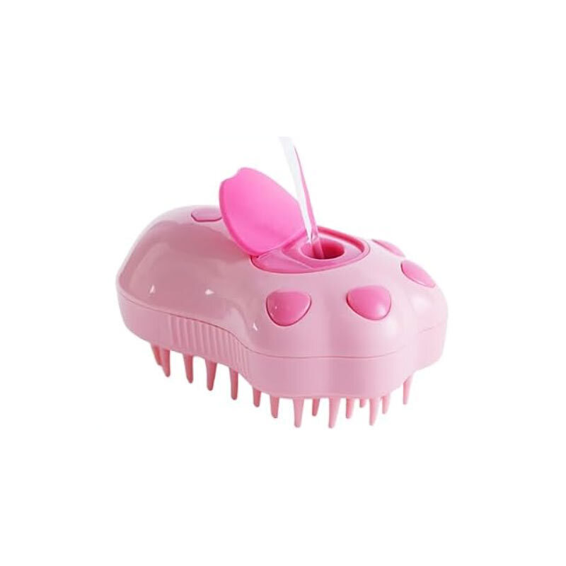  تصویر 2 برس ماساژ بخار دار پت Pet Spray Massage Brush وزن 150 گرم 