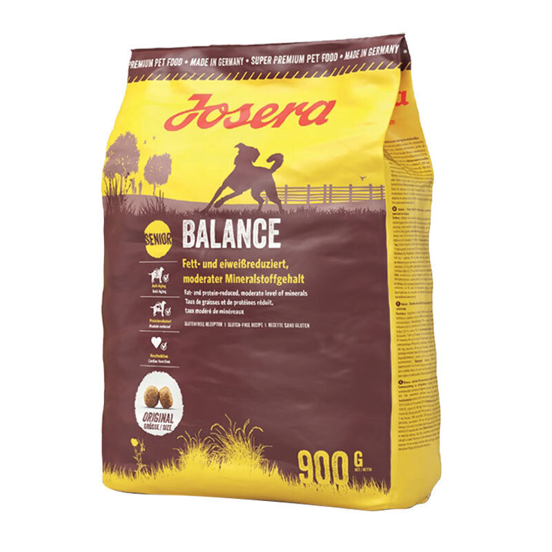  تصویر غذای خشک سگ جوسرا مدل senior balance وزن ۹۰۰ گرم(رو به رو) 