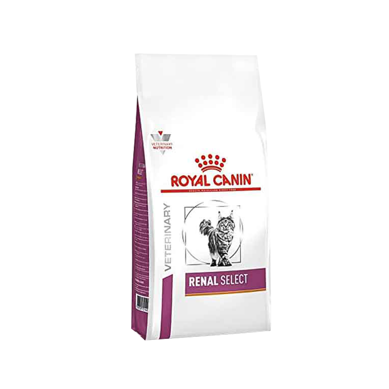  غذای خشک گربه رنال سلکت رویال کنین Royal Canin Renal Select وزن 2 کیلوگرم 
